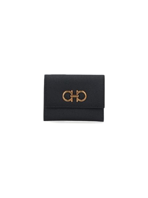 FERRAGAMO "gancini" Card Holder