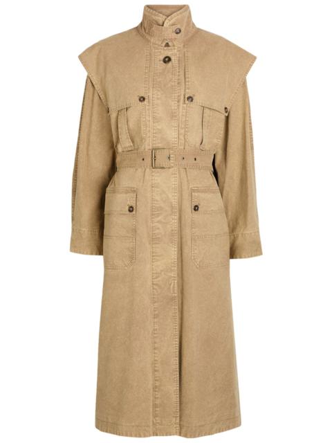 Isabel Marant Étoile Isabel Marant étoile Michaela Belted Cotton Coat
