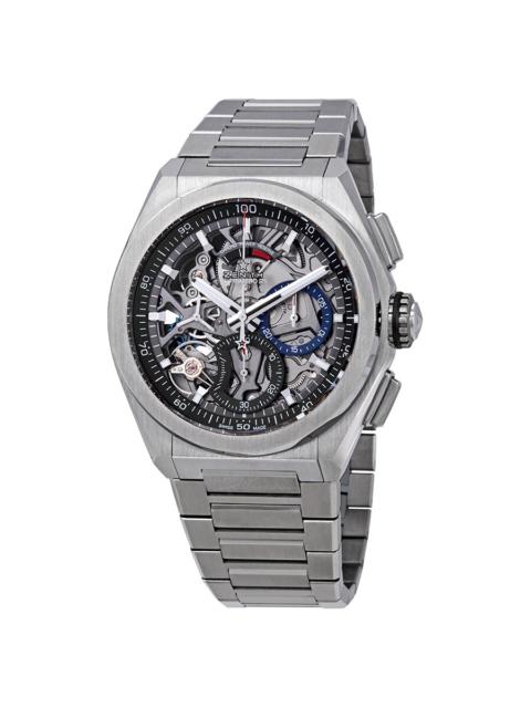 Zenith Zenith Defy El Primero 21 Automatic Men's Titanium Chronograph Watch 95.9000.9004/78.M9000
