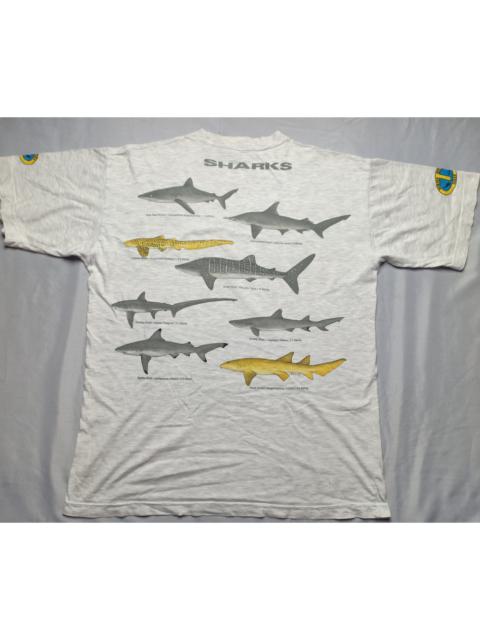 Other Designers Vintage - Vintage 90s Sipadan Borneo Divers Sabah Sharks Jaws Fish