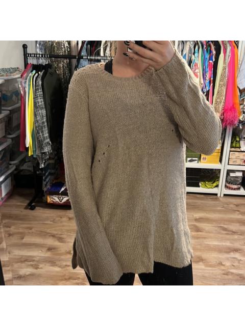Other Designers H&M Chunky Distressed Knit Sweater