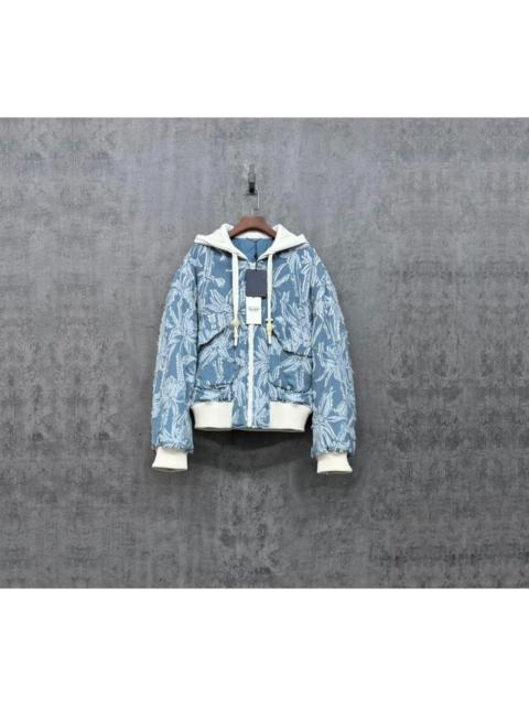 Louis Vuitton Louis Vuitton embroidered logo cotton jacket