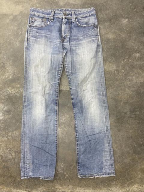 Other Designers Edwin 503 jeans Edwin Blue trip washed distressed