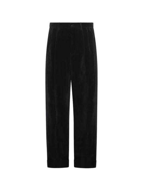 Valentino Cotton and linen blend trousers