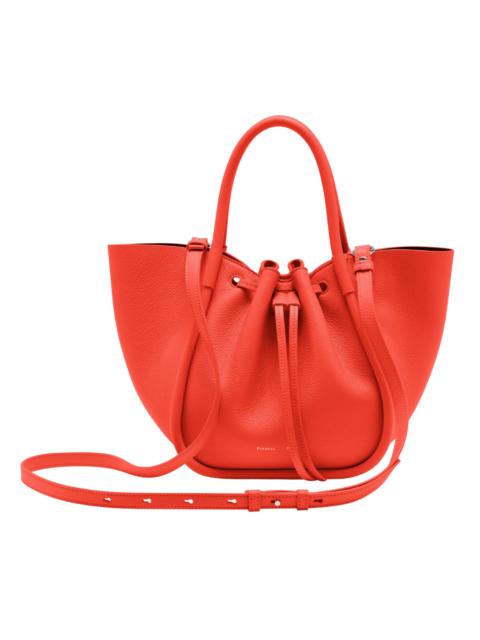 Proenza Schouler Vermillion Small Ruched Tote