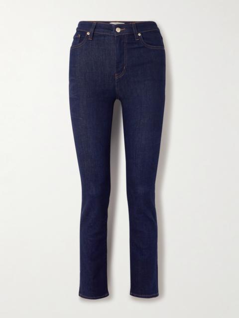 FRAME The Pencil High-rise Skinny Jeans