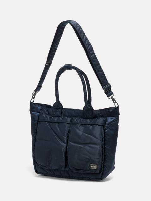 PORTER TANKER Tote Bag (L) Iron Blue