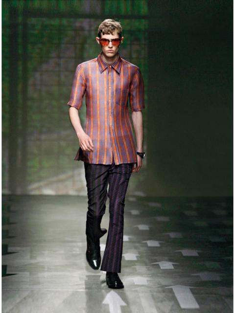 Prada Prada S/S’08 Sambalpuri Pattern Shirt