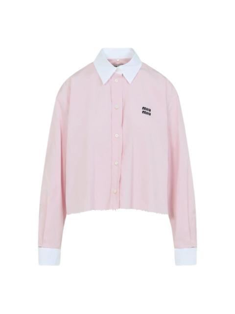 Miu Miu Miu Miu Pink Tops - Shirts Women