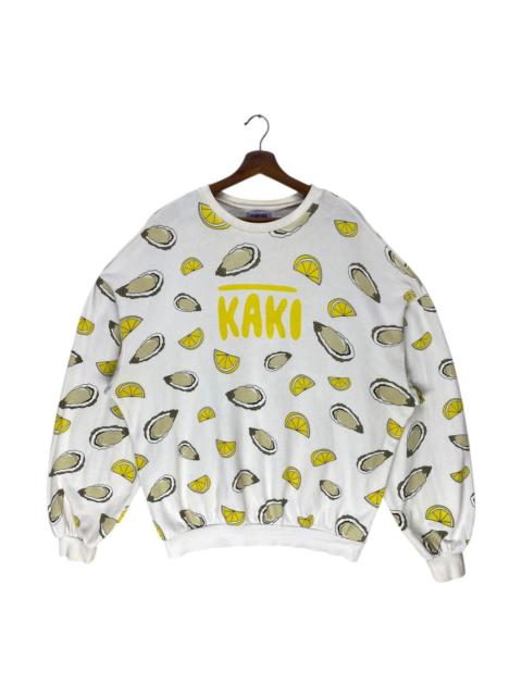 Other Designers Vintage Punyus Kaki Sweatshirt Oyster Lemon Crewneck SizeXXL