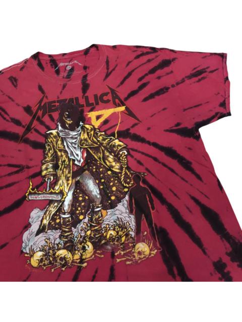 Other Designers Metallica Unforgiven Pushead Tie-Dyed Tshirt