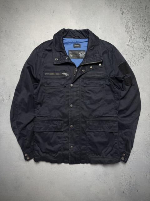 Diesel Rare Vintage Diesel Cotton Jacket Logo Black y2k 90s