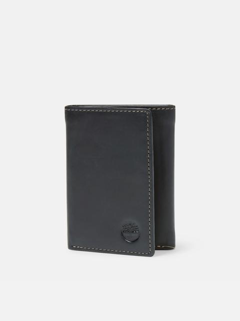 Timberland Men's Waxy Pull Up Trifold