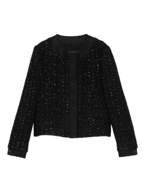 EMPORIO ARMANI Wool Blend Blazer Jacket
