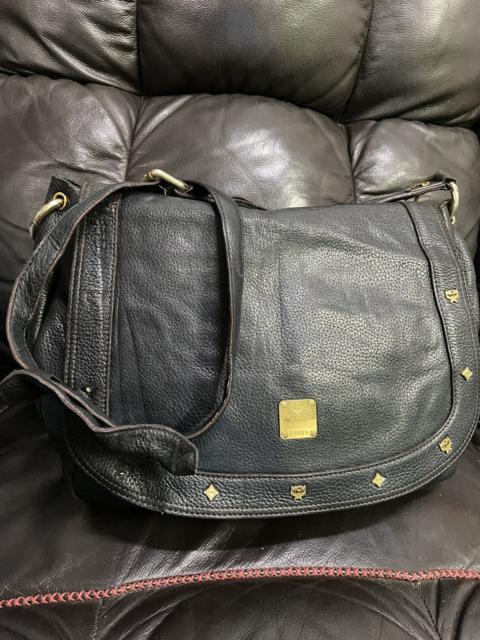 MCM Authentic MCM Leather Shoulder Bag