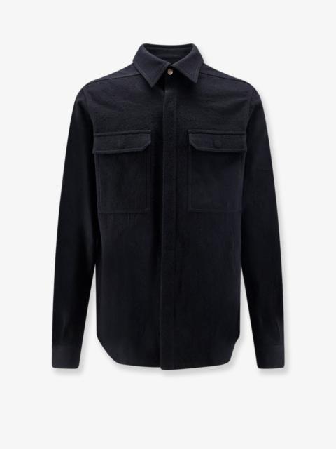 Rick Owens Rick Owens Men Cotton And Wool Outershirt