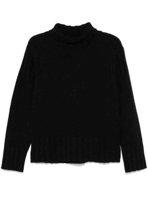 Jil Sander Long Sleeve Turtle-Neck Sweater