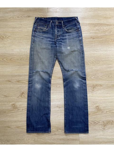 Other Designers TRUE RELIGION DISTRESSED SELVEDGE DENIM