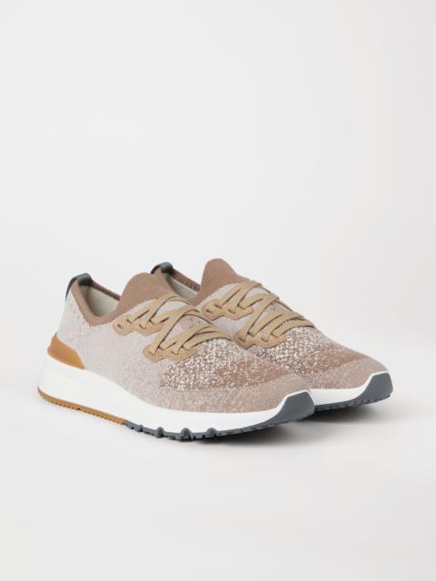 Brunello Cucinelli Cotton chiné knit runners