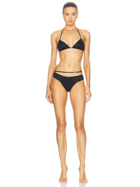 【関税込み】Serapis ベージュ Piraeustruck Tarp ビキニ Serapis: Beige Piraeustruck Tarp Bikini | SSENSE