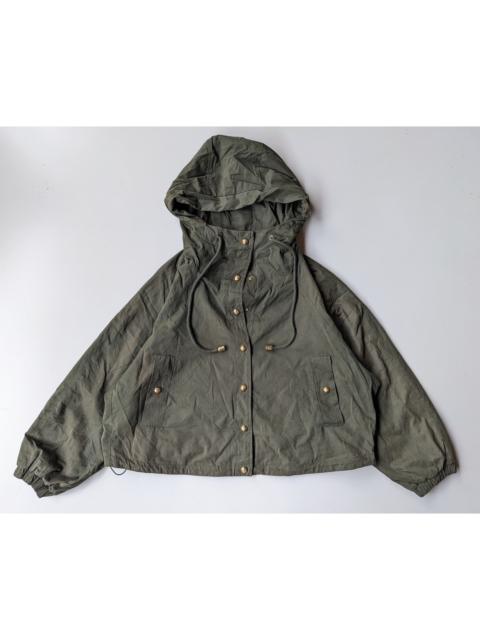 Other Designers Karl Lagerfeld - Karl Lagerfield boxy army jacket hoodie