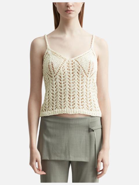RÓHE RESORT-STYLE KNITTED TANK
