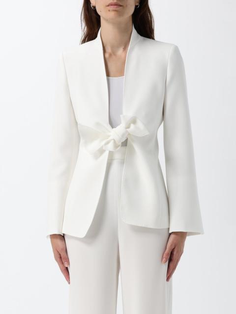 Max Mara Max Mara Women Slim Fit Short Cady Blazer Max Mara With Tie Fastening