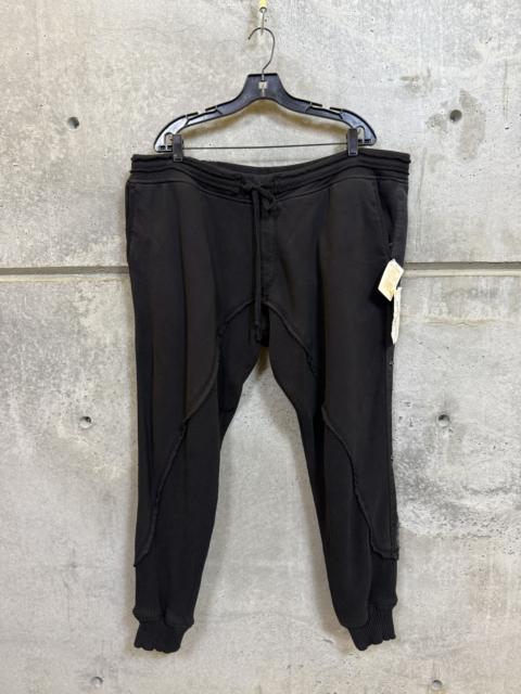 Greg Lauren Greg Lauren Black Fleece / Waffle 50/50 Lounge Pants