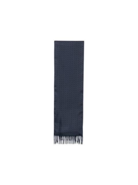 FERRAGAMO Ferragamo Blue Scarves Men