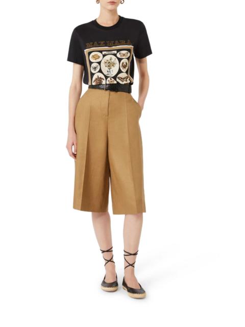 Max Mara COTTON JERSEY T-SHIRT WITH PRINT
