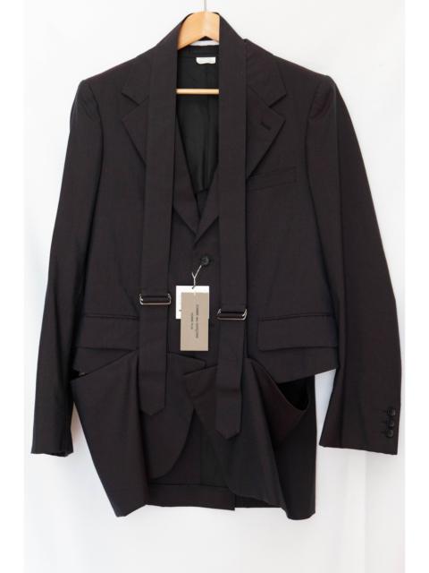 NWT SS20 strapped wool jacket