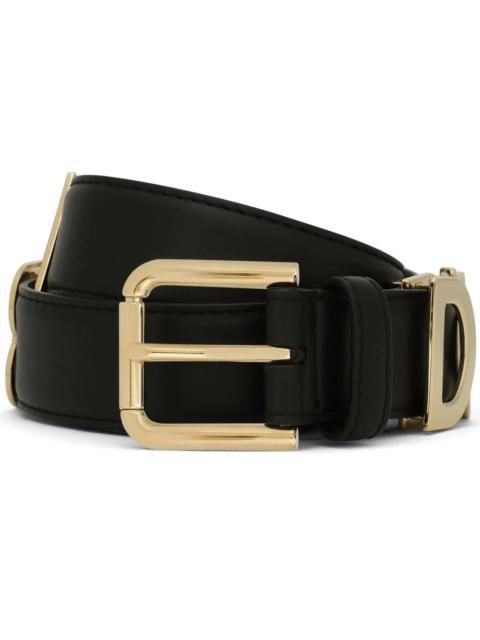 Dolce & Gabbana Cintura Con Placca Logo