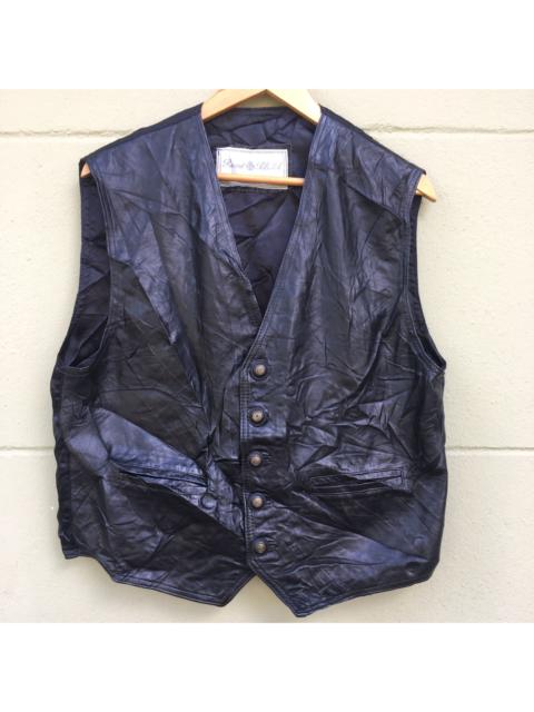 Other Designers Genuine Leather - Ricard Pells.J.L. Leather Vest
