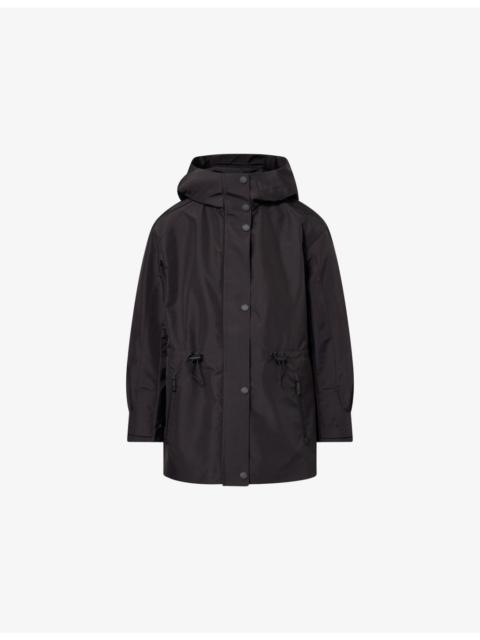 PERFECT MOMENT Drawstring Woven Parka Jacket