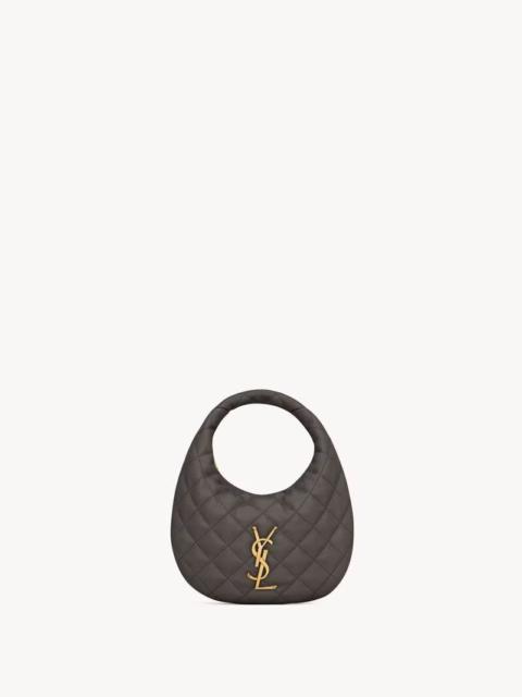 SAINT LAURENT Saint Laurent Icarino Small Quilted Handbag Black
