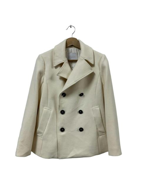 MARGARET HOWELL Mackintosh Philosophy Double Breasted Peacoat Jacket