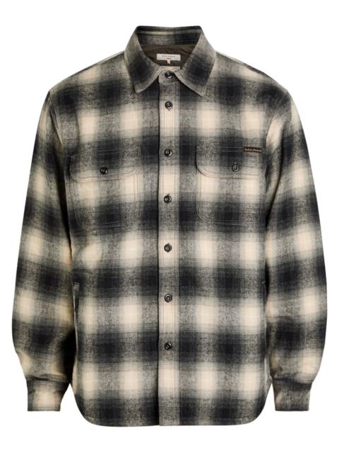 Nudie Jeans Nudie Jeans Glenn Quilted Flannel Overshirt