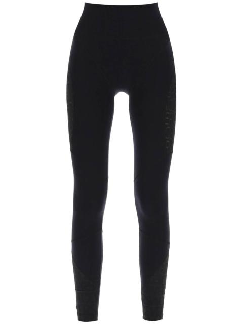 SPORTS LEGGINGS WITH LETTERING