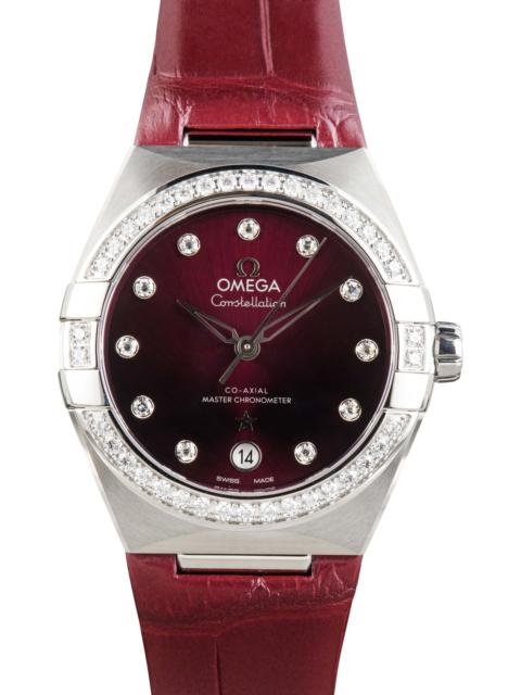 Omega Constellation Red Diamond Dial