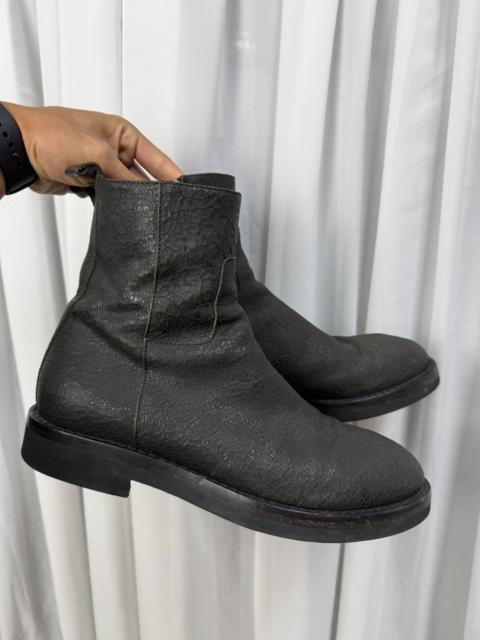Ann Demeulemeester Ann demeulemeester 15AW crackle pattern combat boots