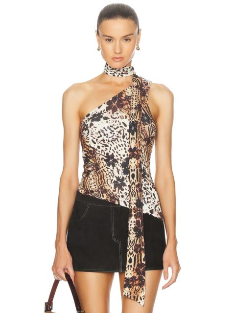 SIEDRÉS For FWRD One Shoulder Tank Top