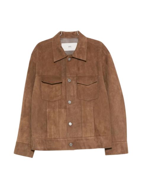 AMI Paris Ami Paris Men Suede Jacket