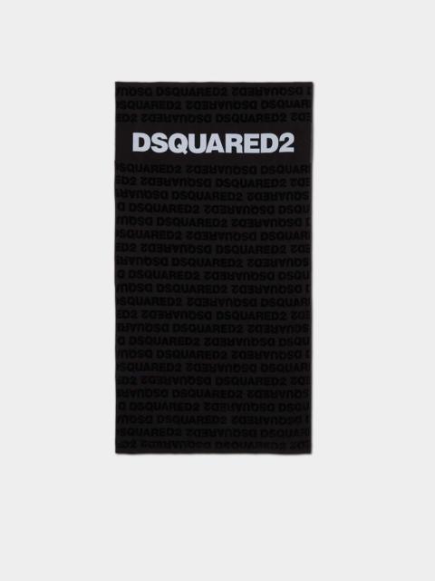 DSQUARED2 DSQUARED2 LOGO BEACH TOWEL