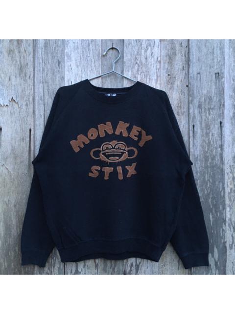 Other Designers Japanese Brand - Monkey Stix Crewneck Sweatshirt