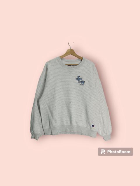 Other Designers VINTAGE DISTRESSED RUSSELL ATHLETIC JCA LOGO SWEATSHIRT