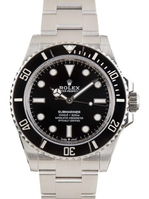 ROLEX Rolex Submariner Black Dial Ref 124060
