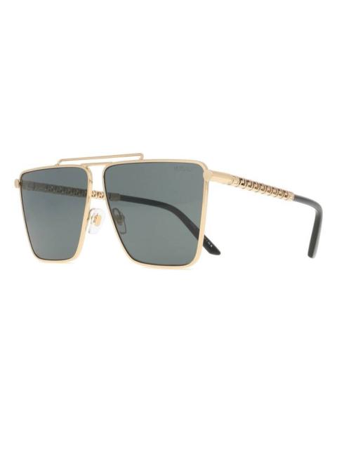 VERSACE Versace Dark Grey Browline Men's Sunglasses VE2266 100287 64