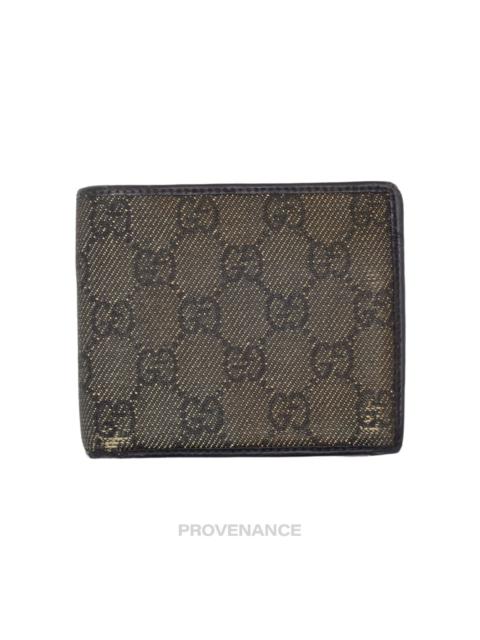 GUCCI Gucci Bifold Wallet - Black GG Canvas