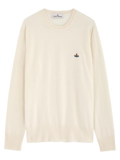 Vivienne Westwood Alex Logo Wool-blend Jumper