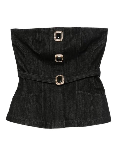 self-portrait Self-Portrait Women Lace Trim Knit Top